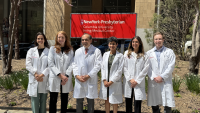 Chief Residents with Dr. Gharavi and Dr. Chandra